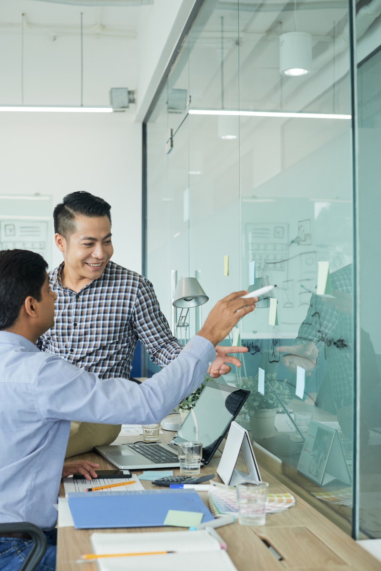 Discussing new application features